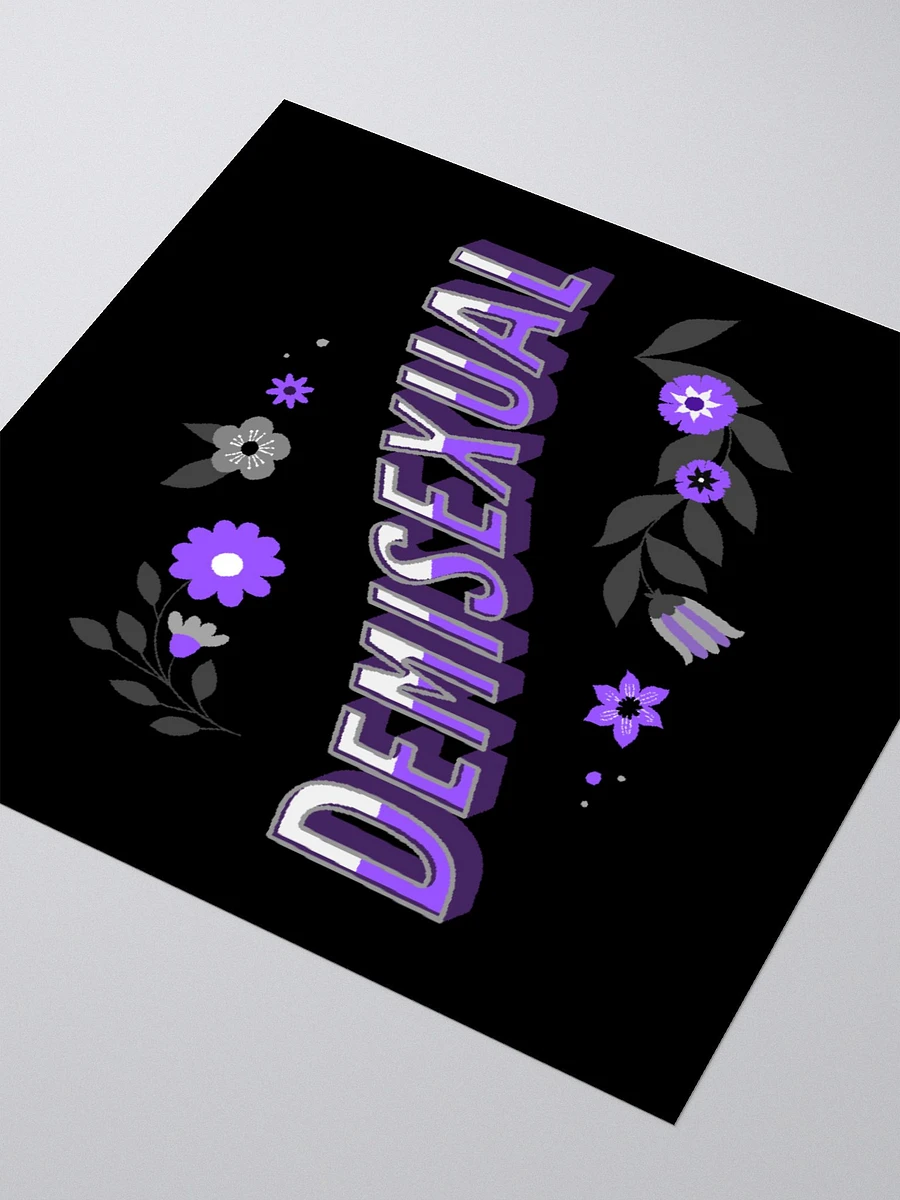 Floral Demisexual Sticker product image (7)