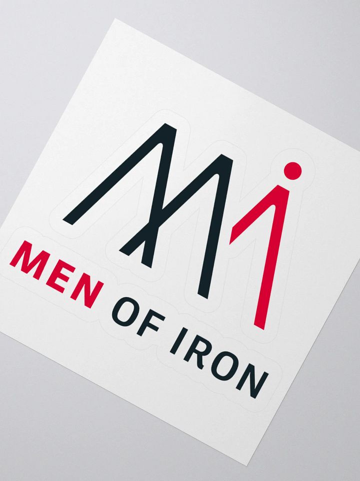 Men of Iron Sticker product image (4)
