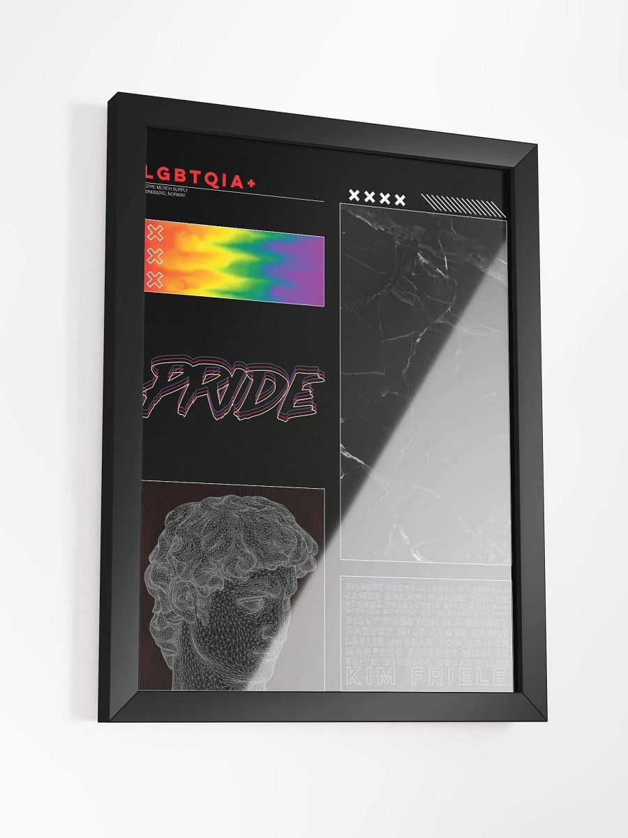 LGBTQIA+ Pride Framed Poster product image (13)