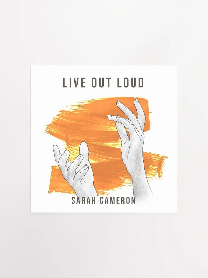 Live Out Loud Poster product image (1)