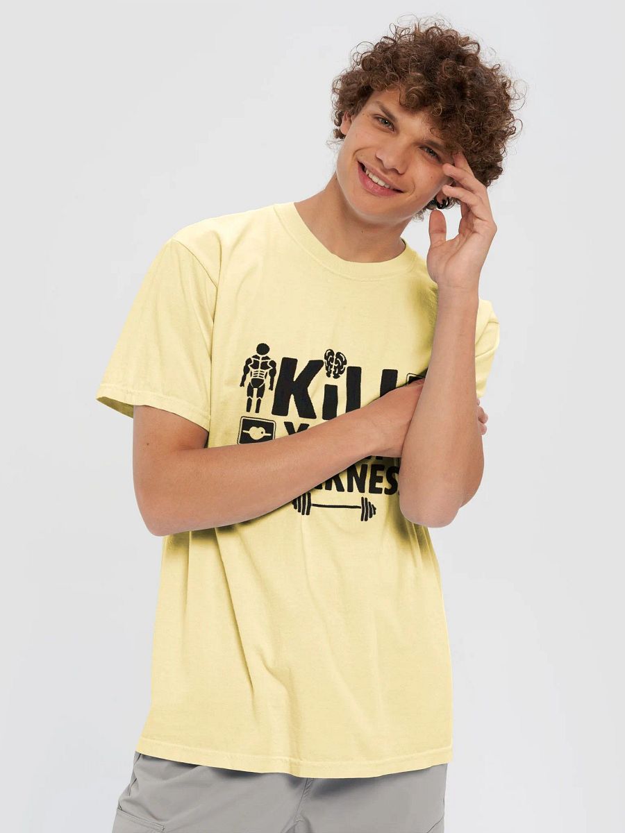 Kill Your Weakness Motivational Fitness T-Shirt product image (58)