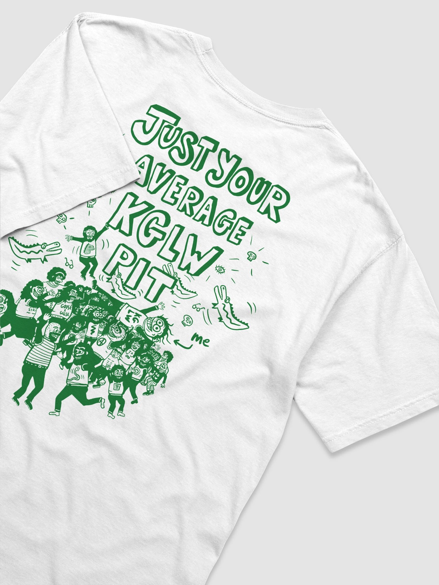 JUST YOUR AVERAGE KGLW PIT T-SHIRT product image (4)