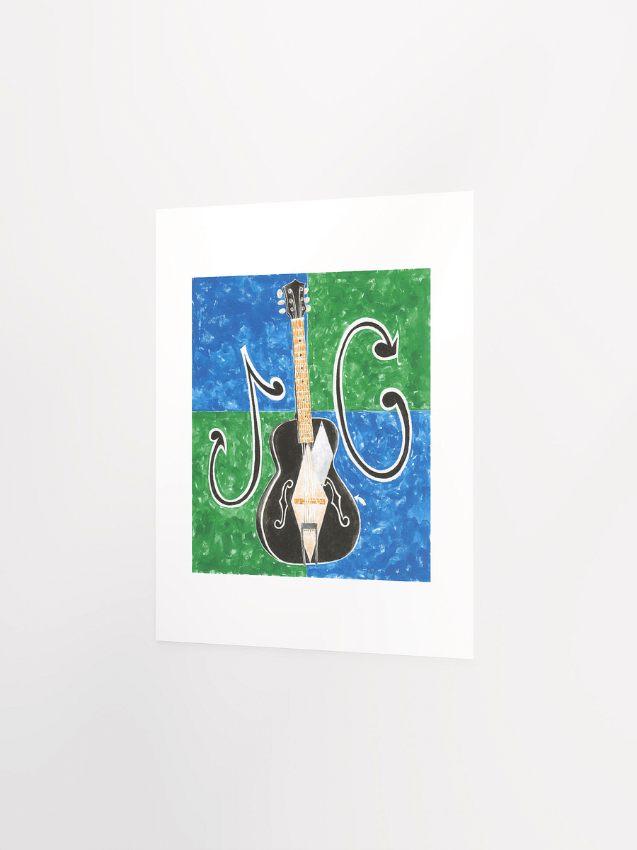 Guitar for Jonny & Cassie print product image (3)