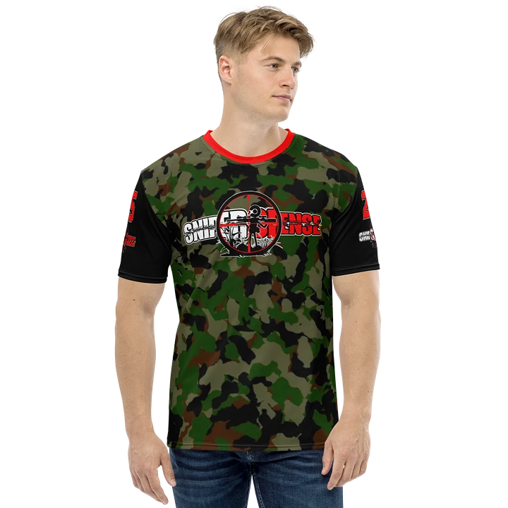 Copy of Sniper Offense Black Camo T Shirt product image (1)