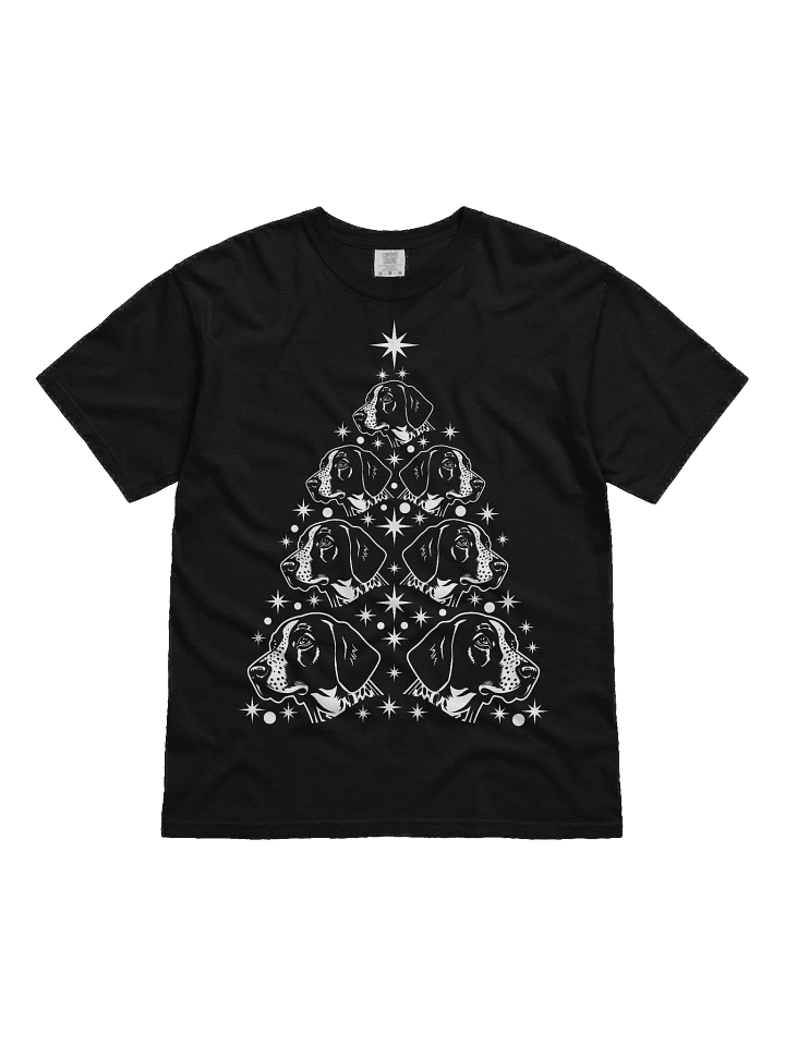 German Shorthaired Pointer(2) Christmas Tree T-Shirt product image (2)