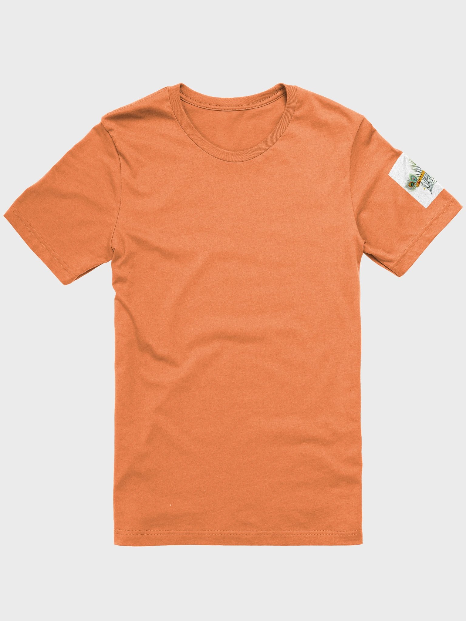 Peacock Serenade Wooden Flute T-shirt product image (2)