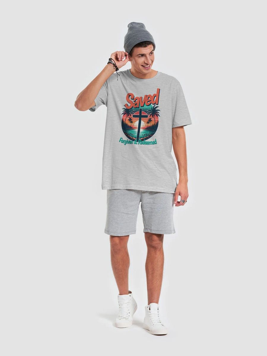 Saved Forgiven and Redeemed T-Shirt product image (18)