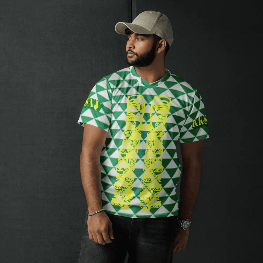 H-Shape Doodle TIKI All-Over Print Sports Jersey product image (6)