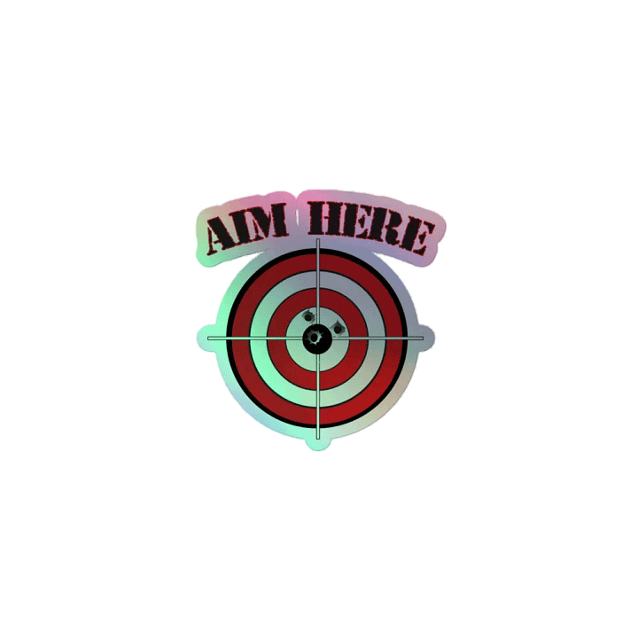 Bullseye Holographic Sticker Set product image (1)