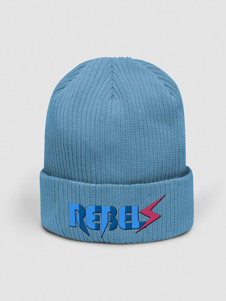 Beanie | Sky Blue w/ blue & pink product image (1)