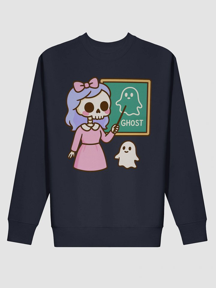 Spooky Skeleton and Ghostly Pupil Premium Sweatshirt product image (17)