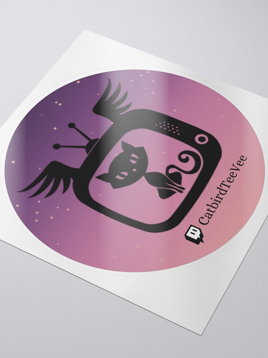 CatbirdTeeVee Logo Sticker product image (3)