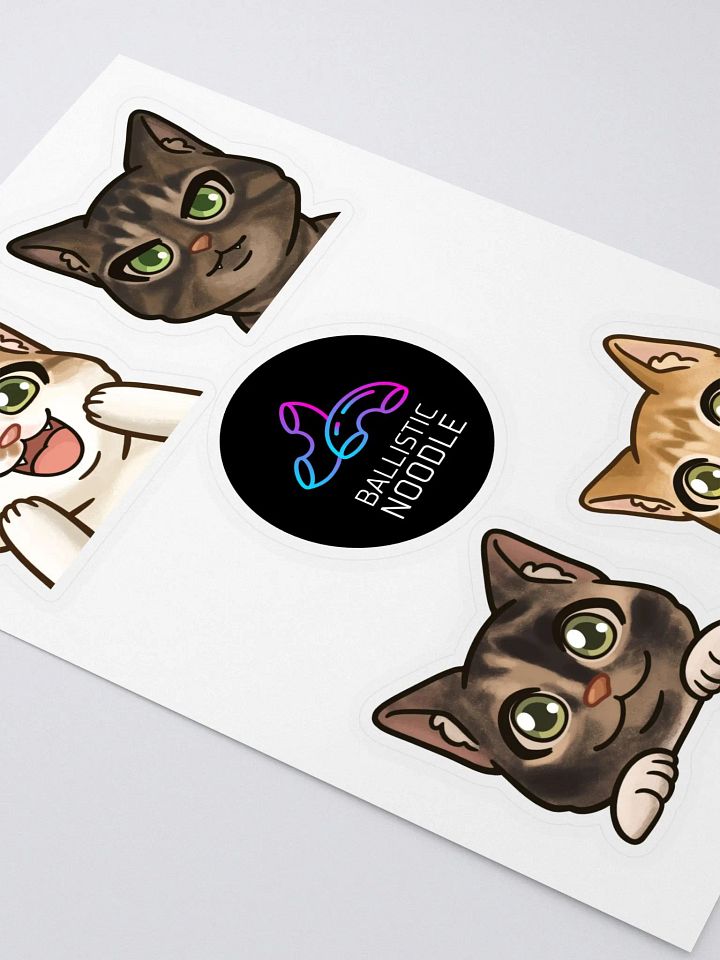 BallistiCat Stickers product image (2)