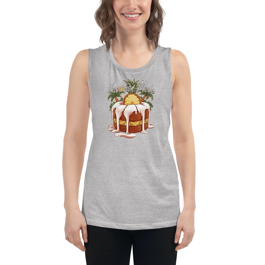 Vacation Mode Pineapple Flowy Women's Tank Top product image (52)
