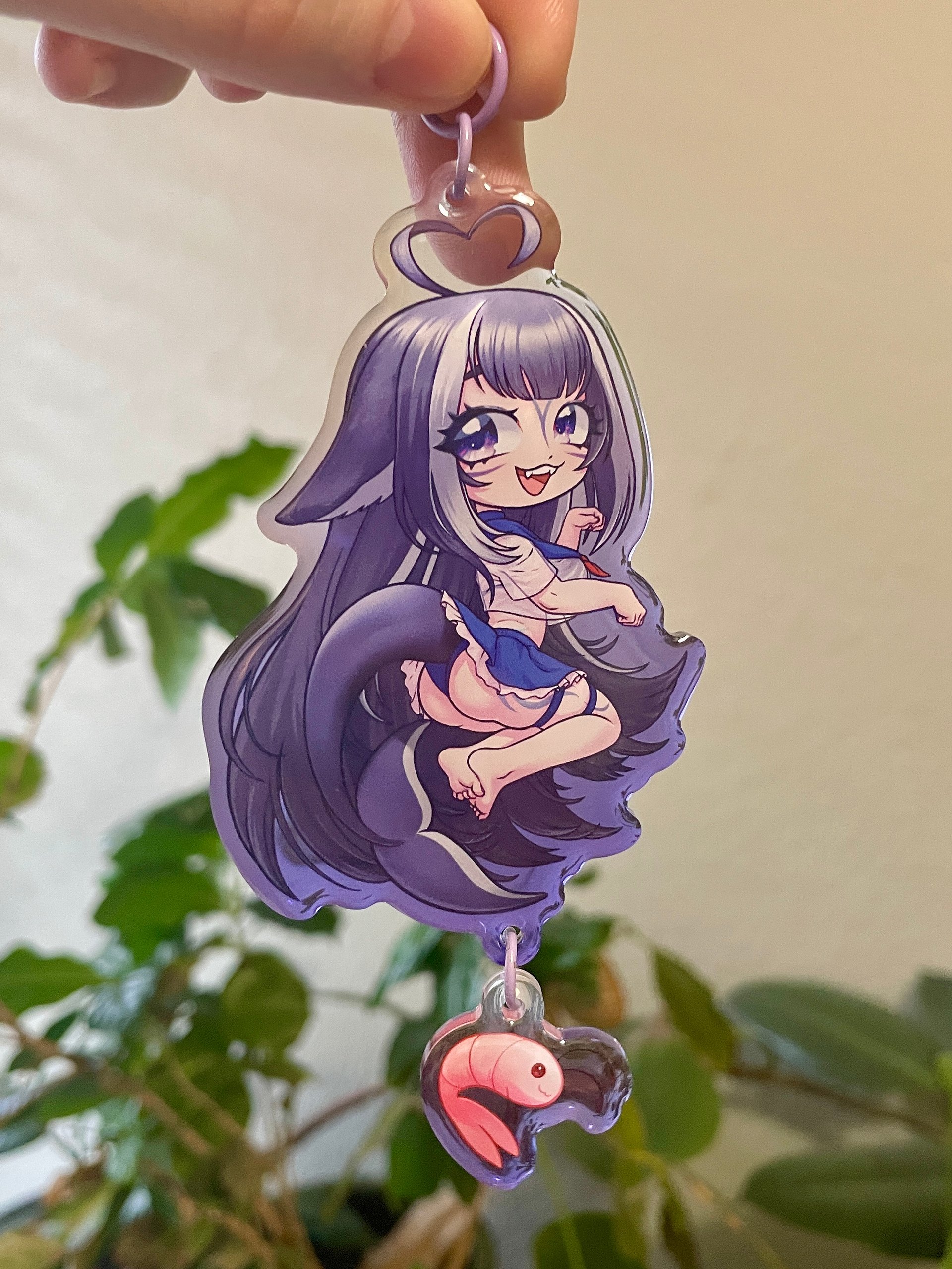 SHY LILY - Double Acrylic Keychain product image (1)