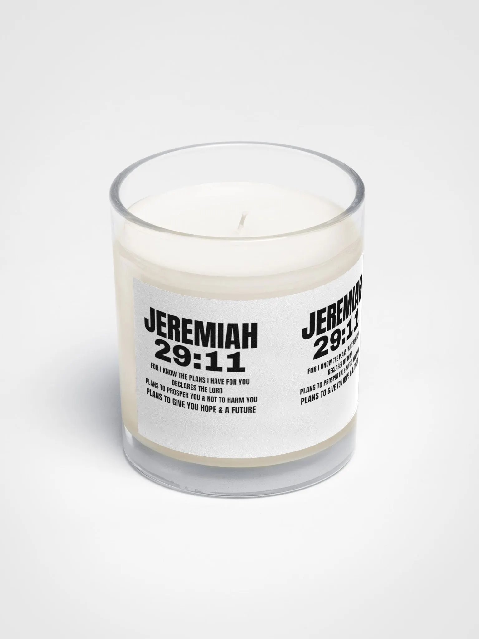 Jeremiah 29:11 Soy Wax Candle product image (2)