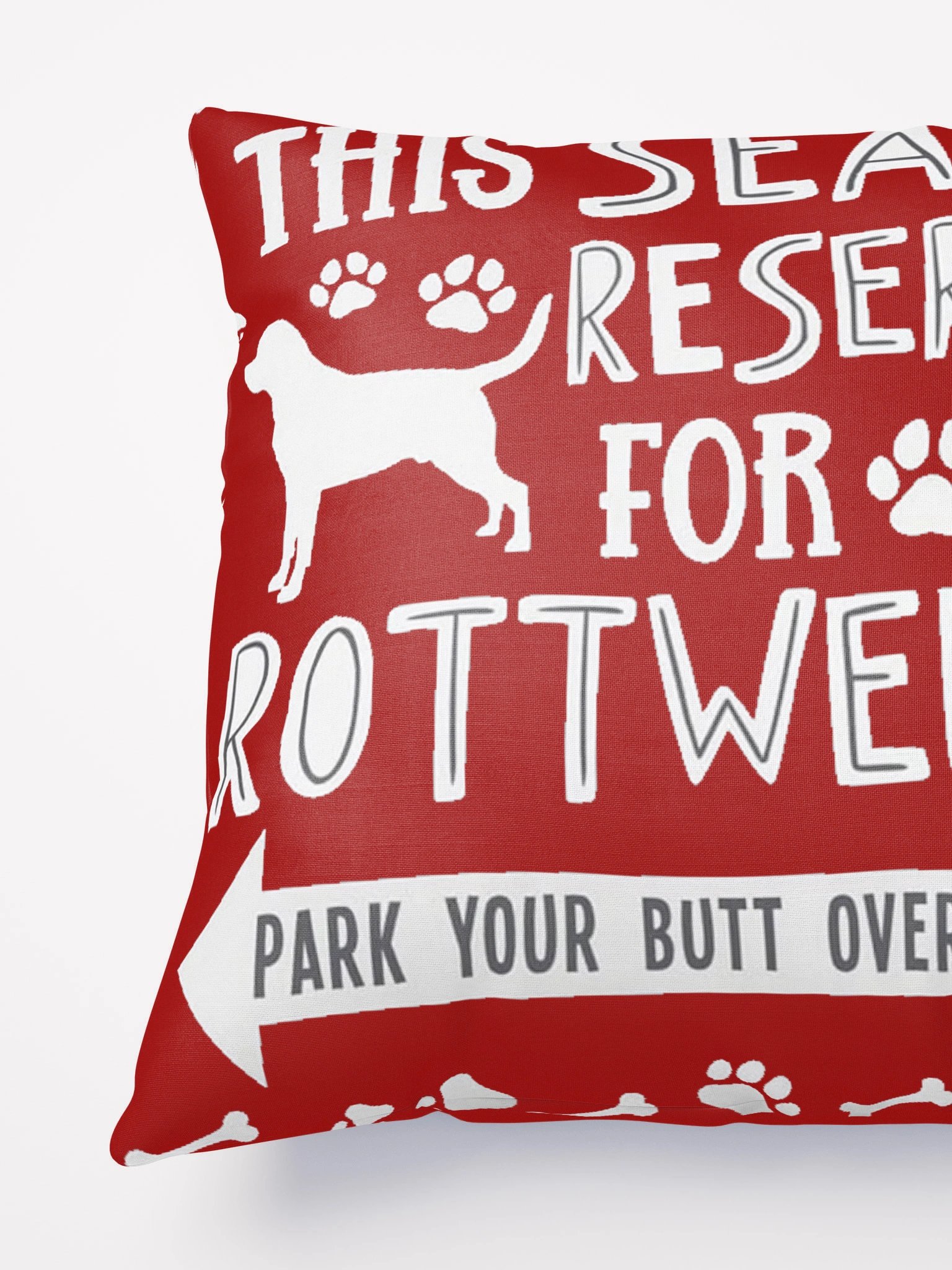 Seat reserved for the Rottweiler product image (3)
