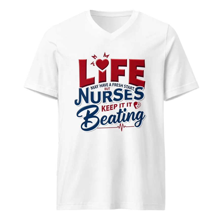 Heartfelt Nurse V-Neck Tee product image (1)