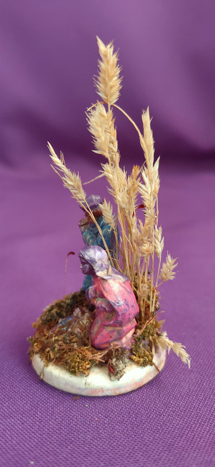 Presépio mini artesanal, feito à mão, Sagrada Família, presépio único e exclusivo, magia do Natal product image (2)