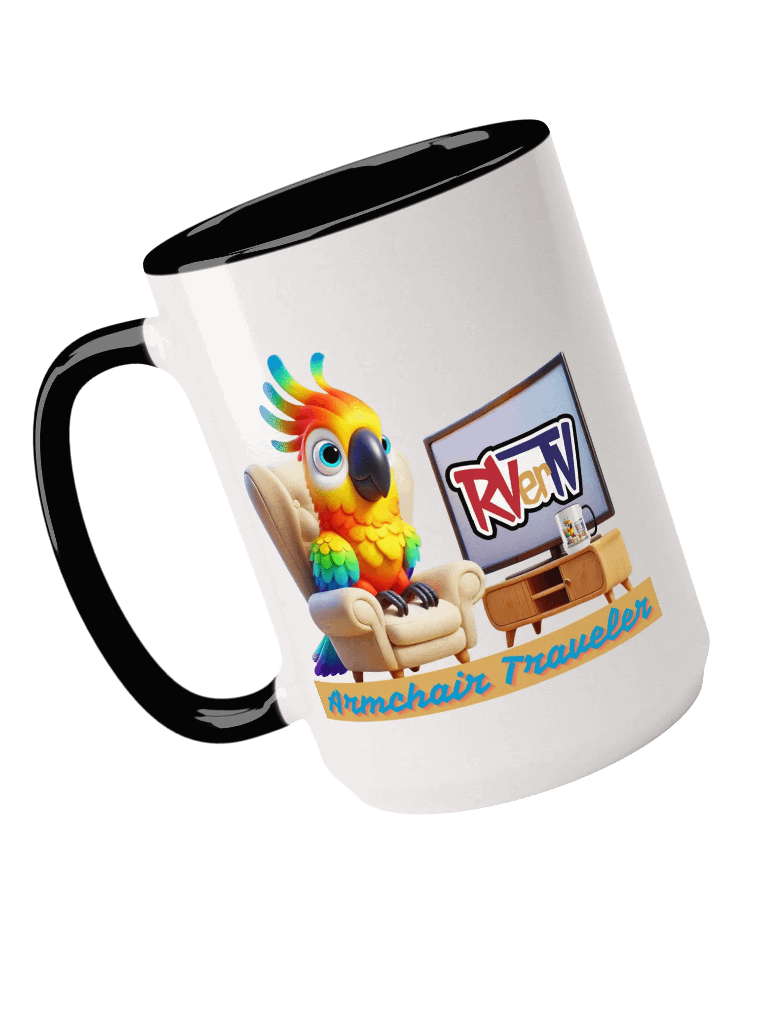 Armchair Traveler Bird - Coffee Mug product image (5)