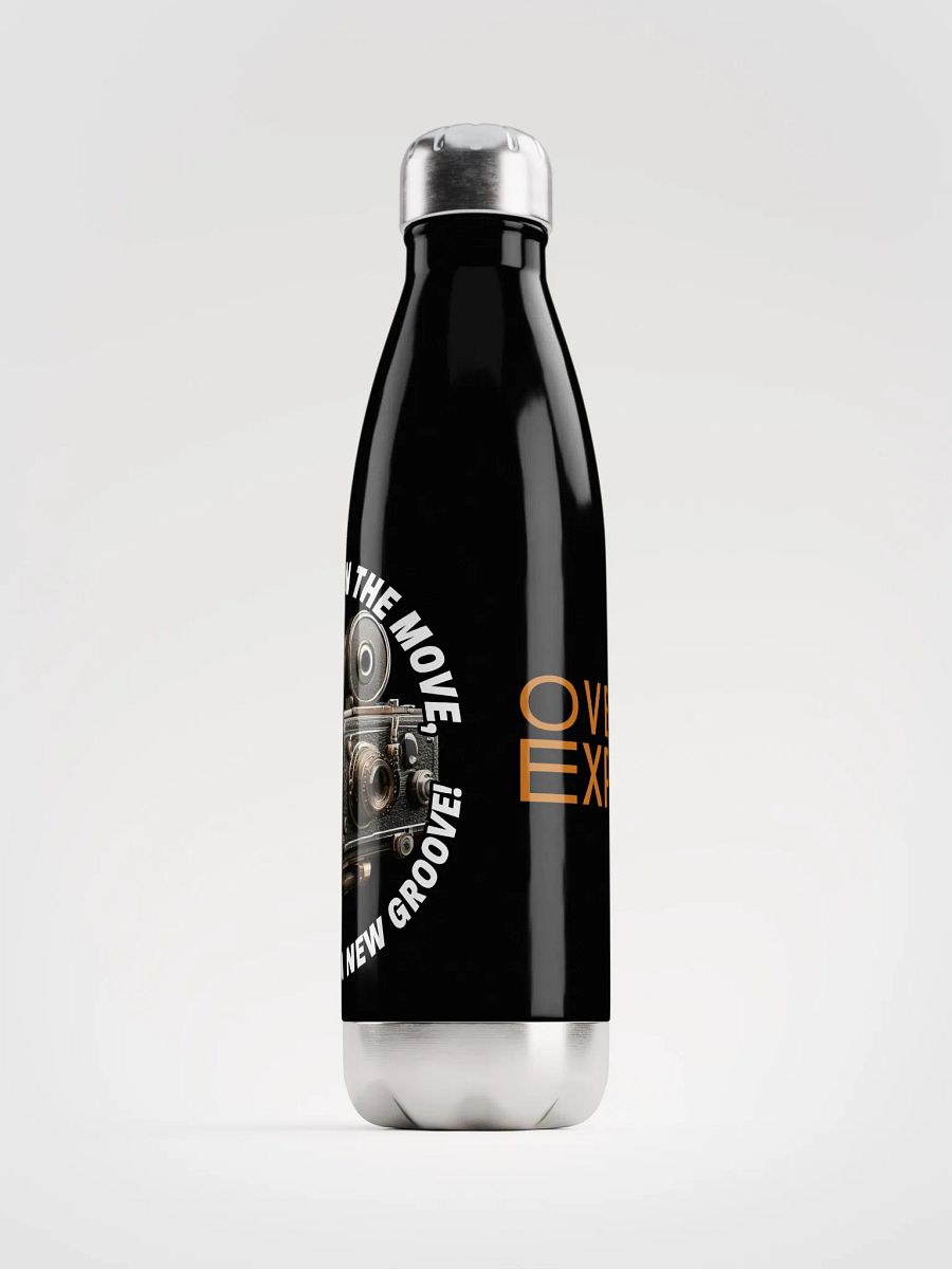 Camera on the Move Steel Waterbottle product image (1)