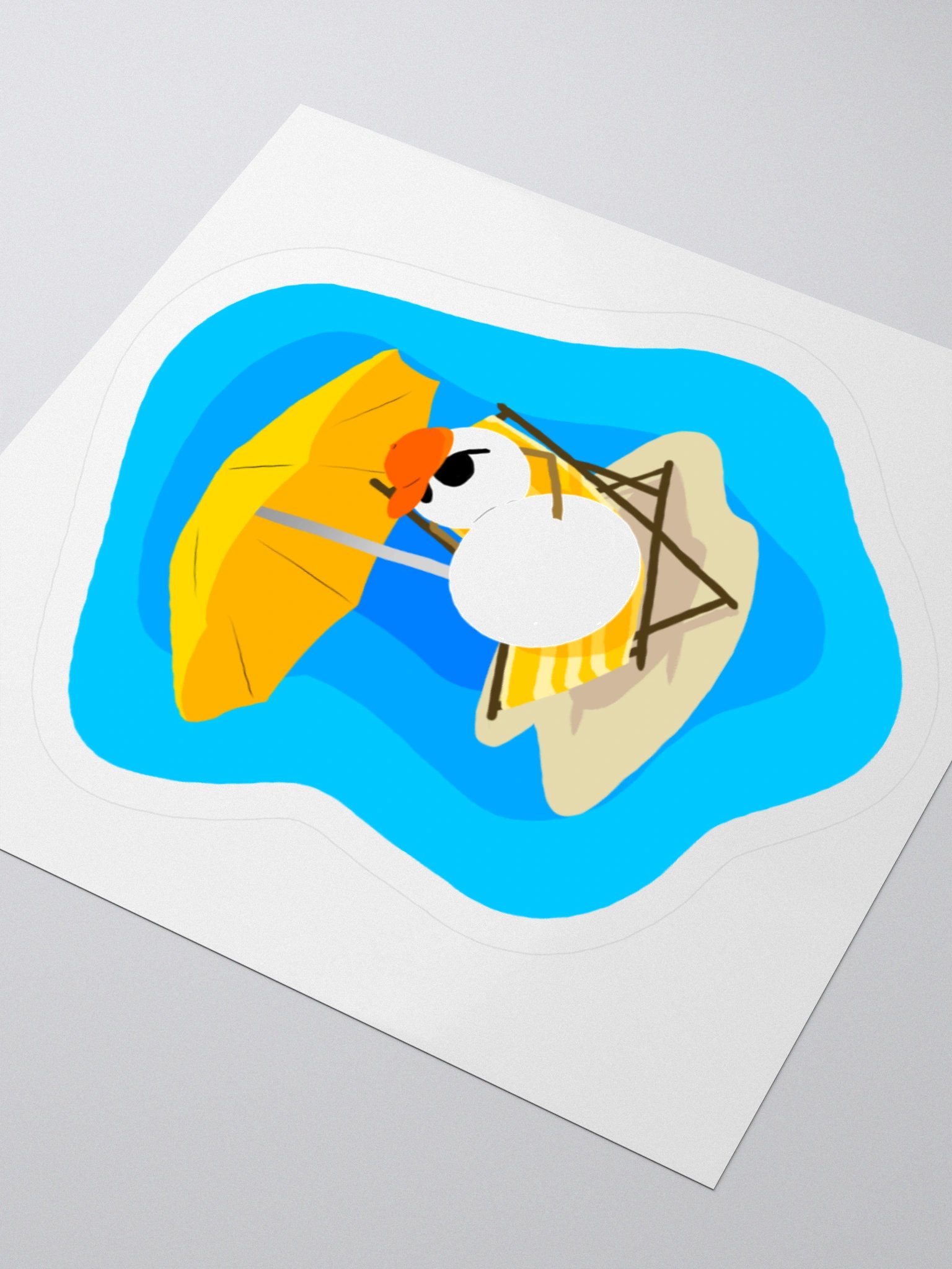 Frosty Relax Sticker product image (3)