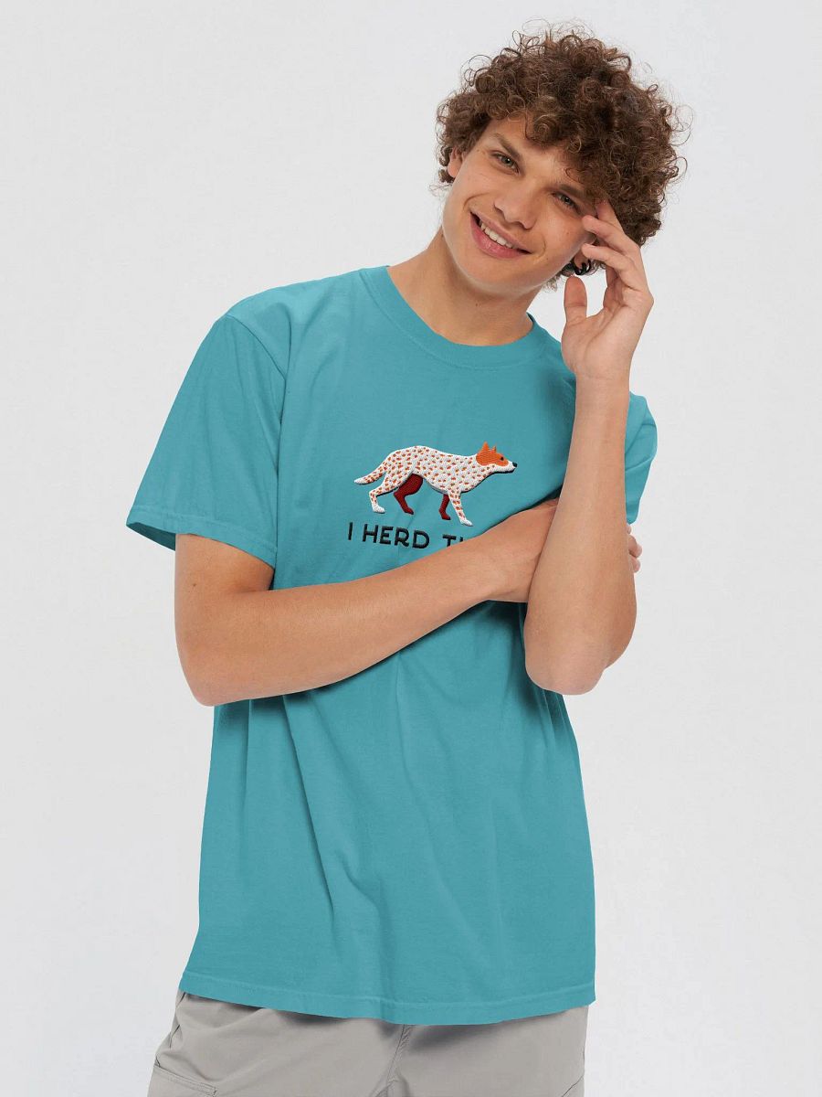 I Herd That T-Shirt(Embroidered) of an Australian Cattle Dog(Red Heeler) product image (8)