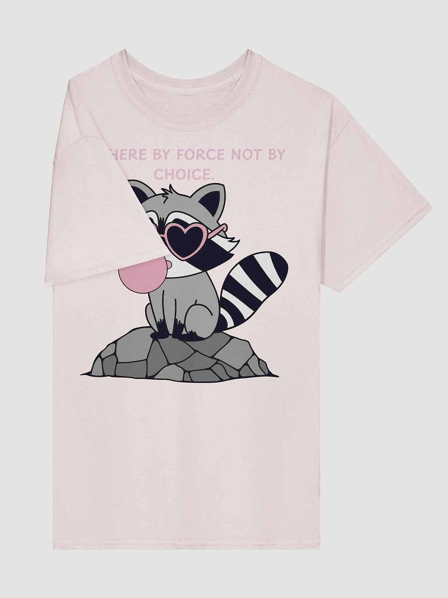 Raccoon Chic Heart Sunglasses T-Shirt product image (24)