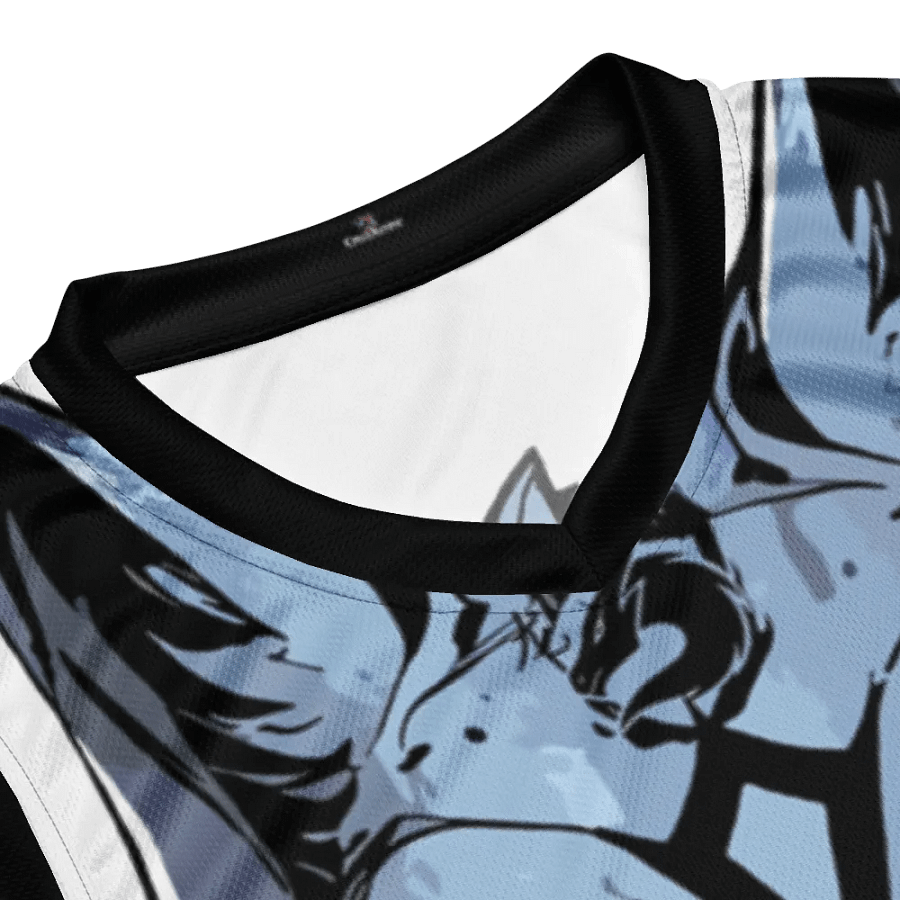 Cyberwolf Unleashed All-Over Print Basketball Jersey product image (8)