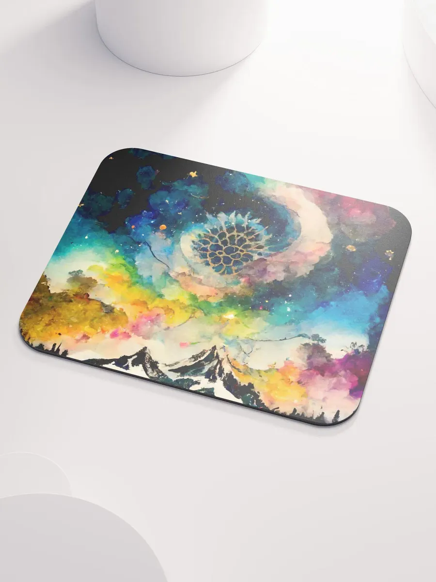 Celestial Floral Mouse Pad product image (3)