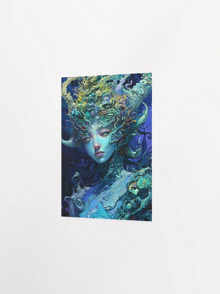 Aqua Serenity Matte Poster product image (4)