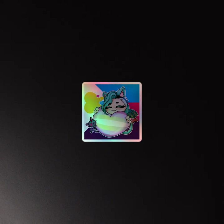 Holo Jemini Pride with Morderin with flag bg product image (2)