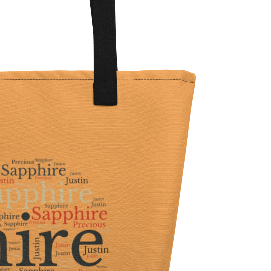 Personalized Mother's Day Tote Wordcloud product image (3)