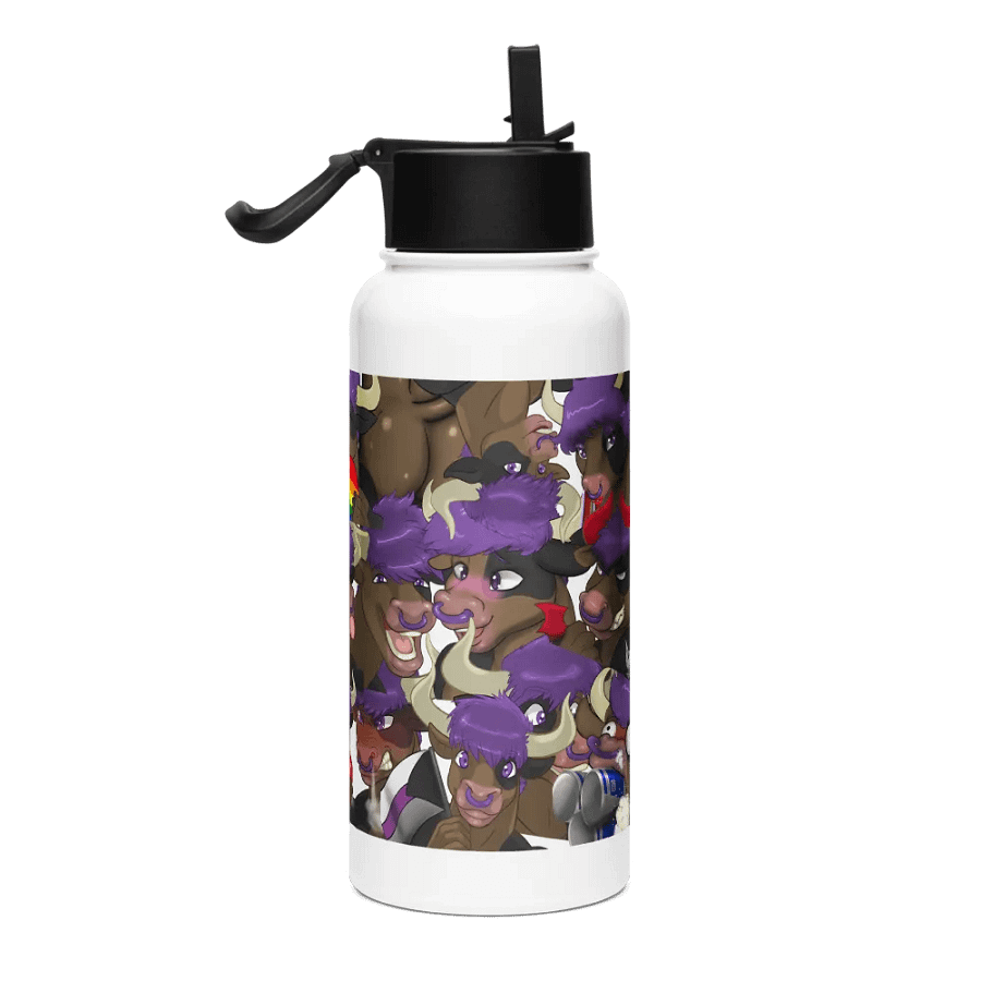 Yuuma Emote Collage SS Water Bottle product image (4)