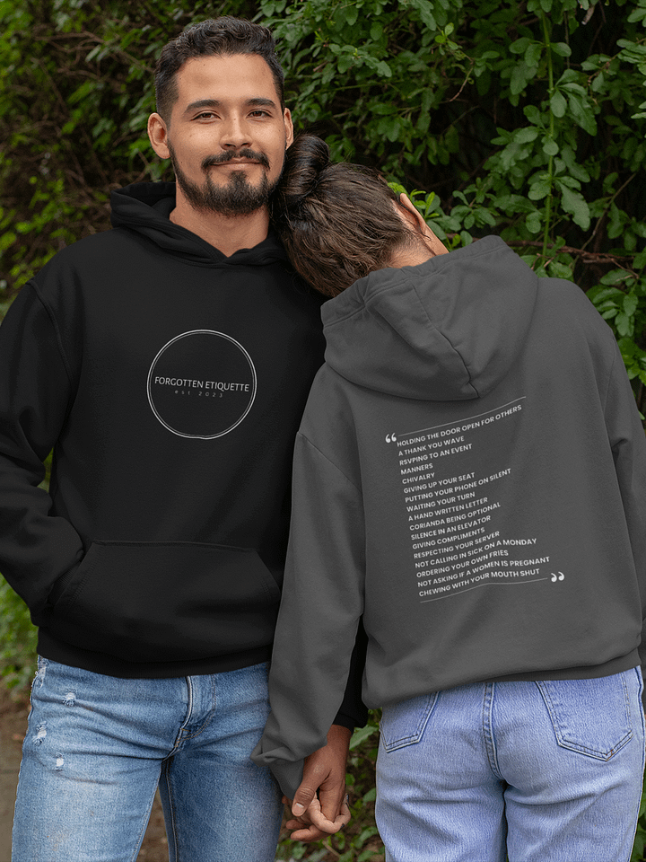 Etiquette Revival Hoodie product image (1)