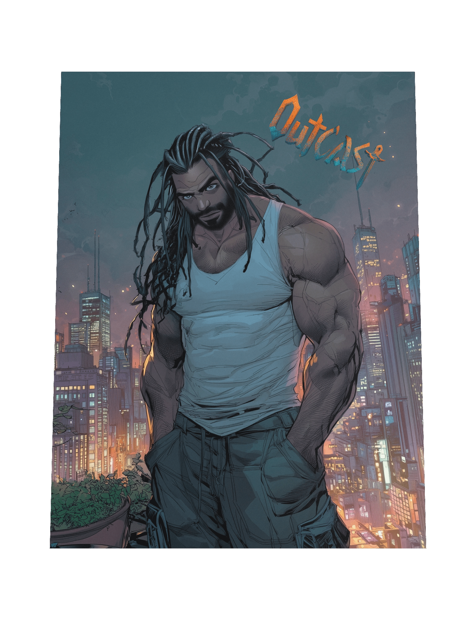 Outcast - Shadows of Aethelburg - Premium Matte Poster product image (4)