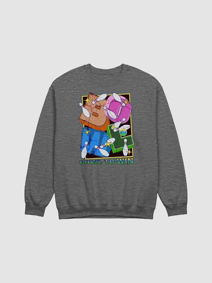 Bowl To Win Block Letter Crewneck Sweatshirt product image (3)