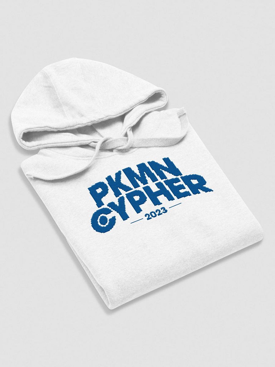 Cypher Logo Hoodie (Blue Embroidered) product image (6)