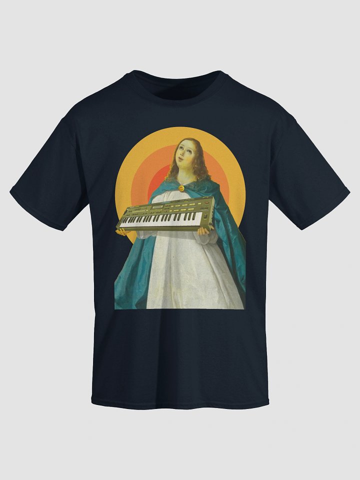Immaculate conCZeption, Casio cz-101 classic synth Tribute by Frank Fonik, Techno EDM Unisex t-shirt product image (2)