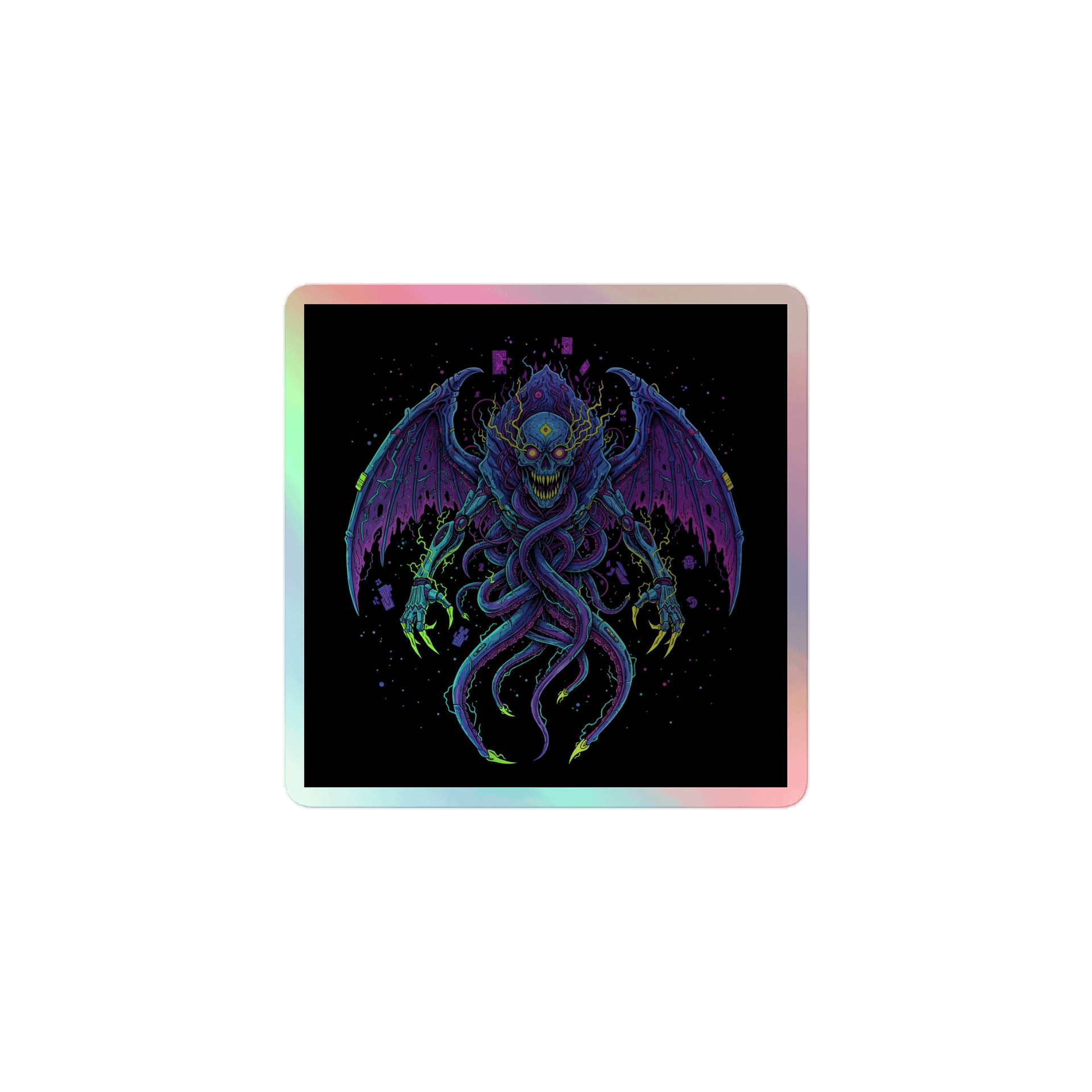 Neonspindle Wraith Holographic Sticker Set product image (1)