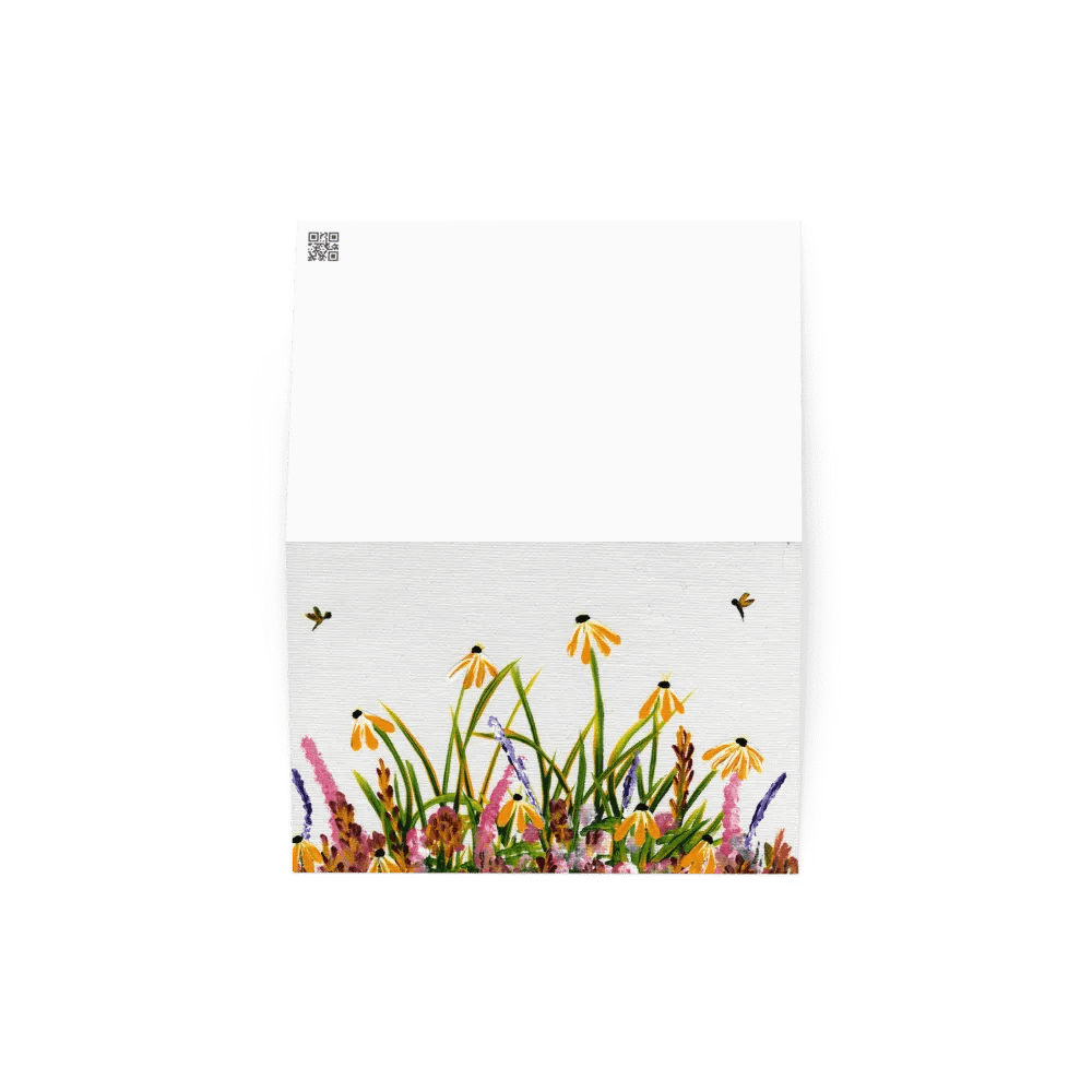 Yellow Wildflower Daisies Nine - Greeting Card product image (2)