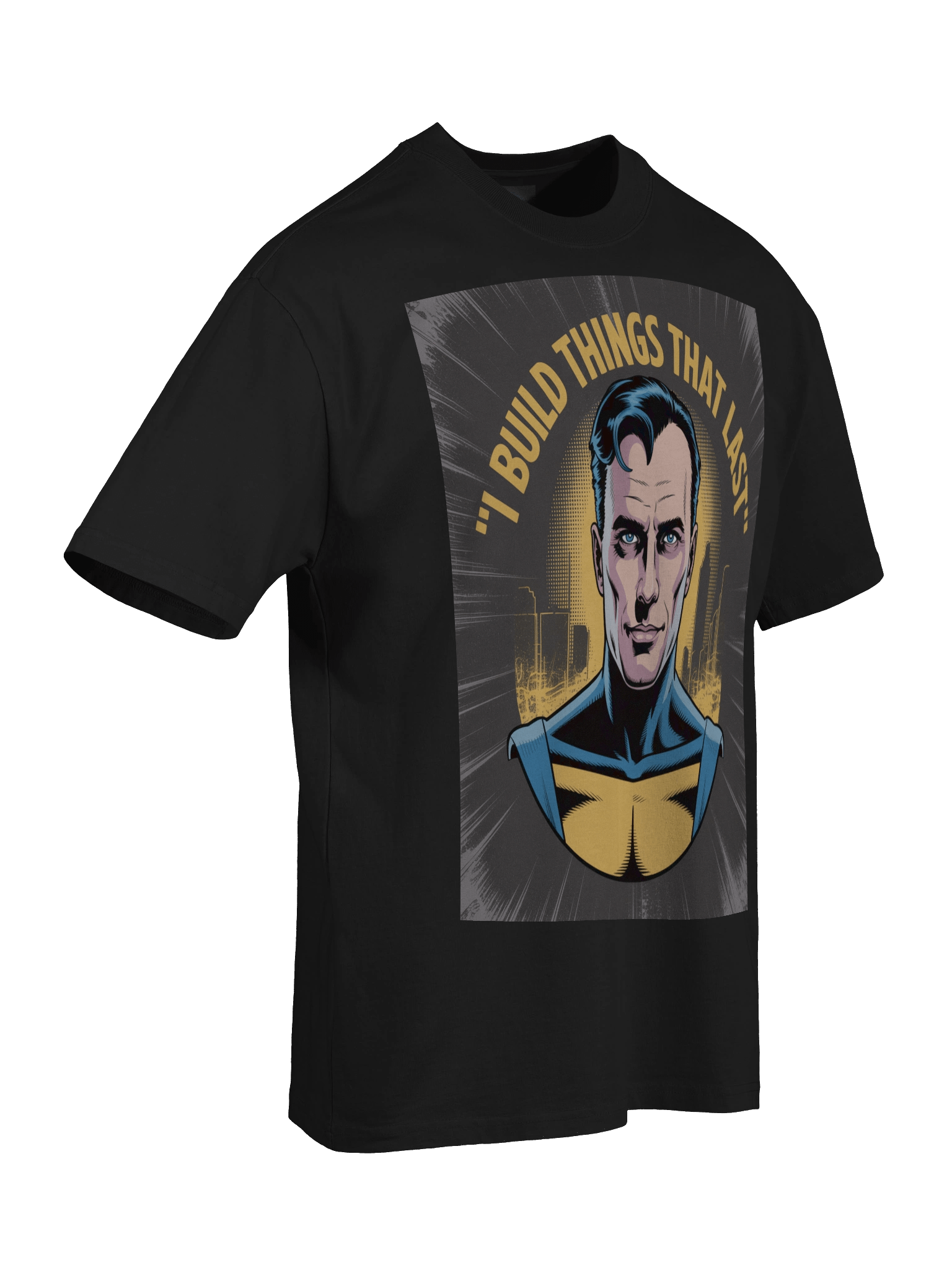 I Build Things That Last: Ozymandias Inspired Oversized Faded T-Shirt product image (8)