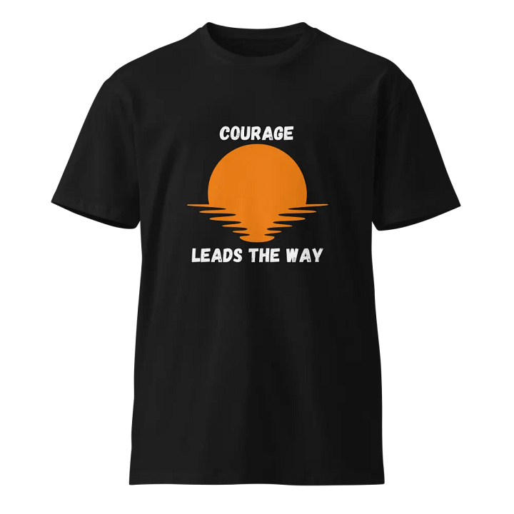 Courage Leads the Way - Motivational Affirmation Design product image (1)