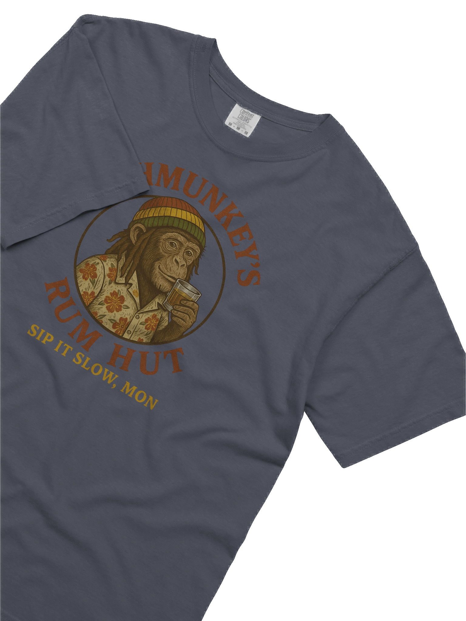 Jahmunkey's Rum Hut Logo T-Shirt product image (7)