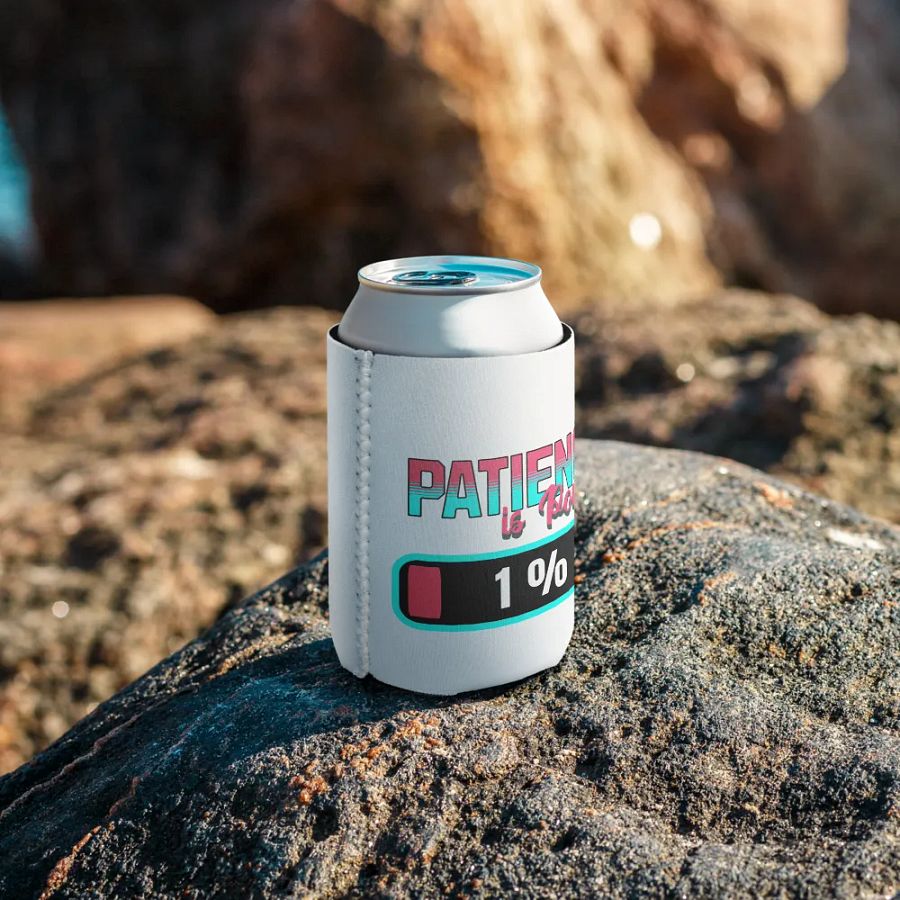 Patience Is Power 1% Can Cooler product image (8)