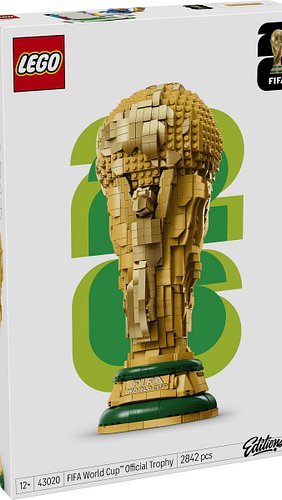 LEGO x FIFA (World Cup Trophy) 

Releasing on March 1st 2026 for £159.99

What do you think about this? Tell me in the commen...