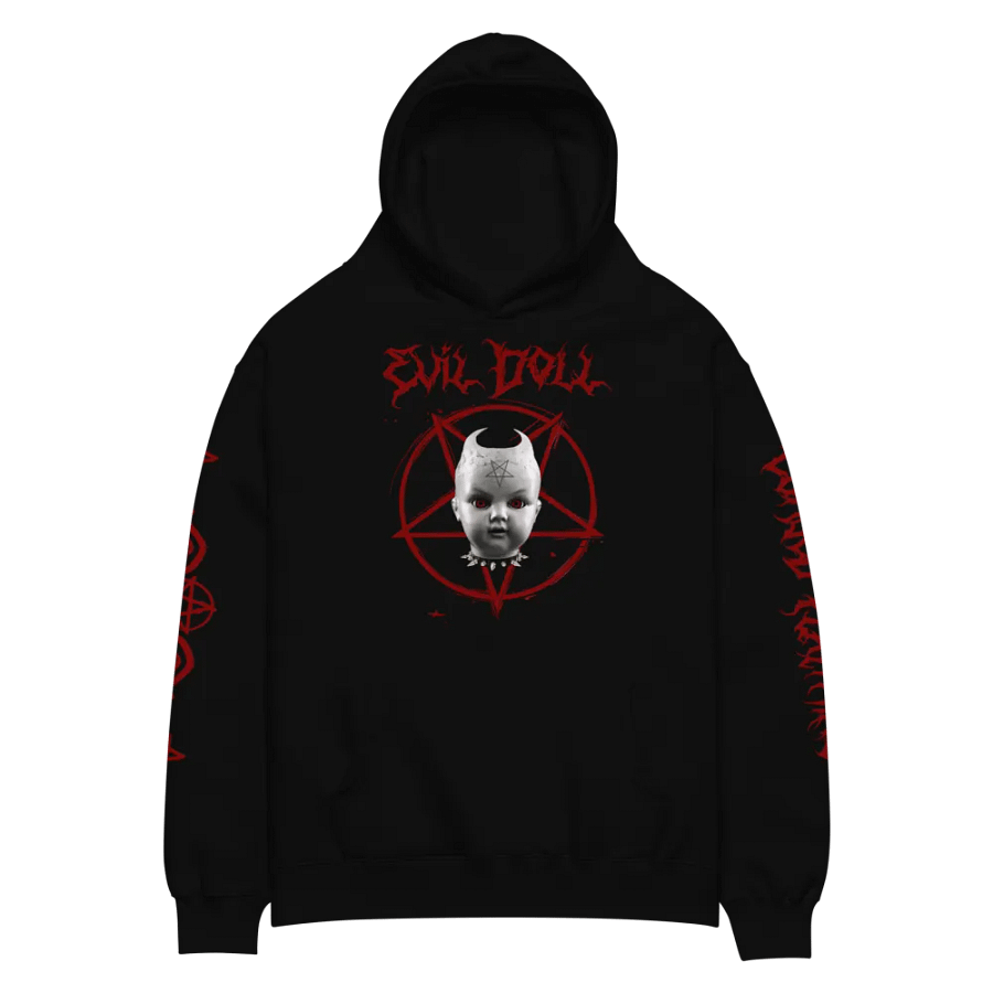 Evil Doll - Cursed Plaything - Unisex Oversized Hoodie product image (2)