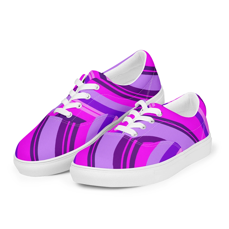 Pink Swirl Lace-Up Shoes product image (15)