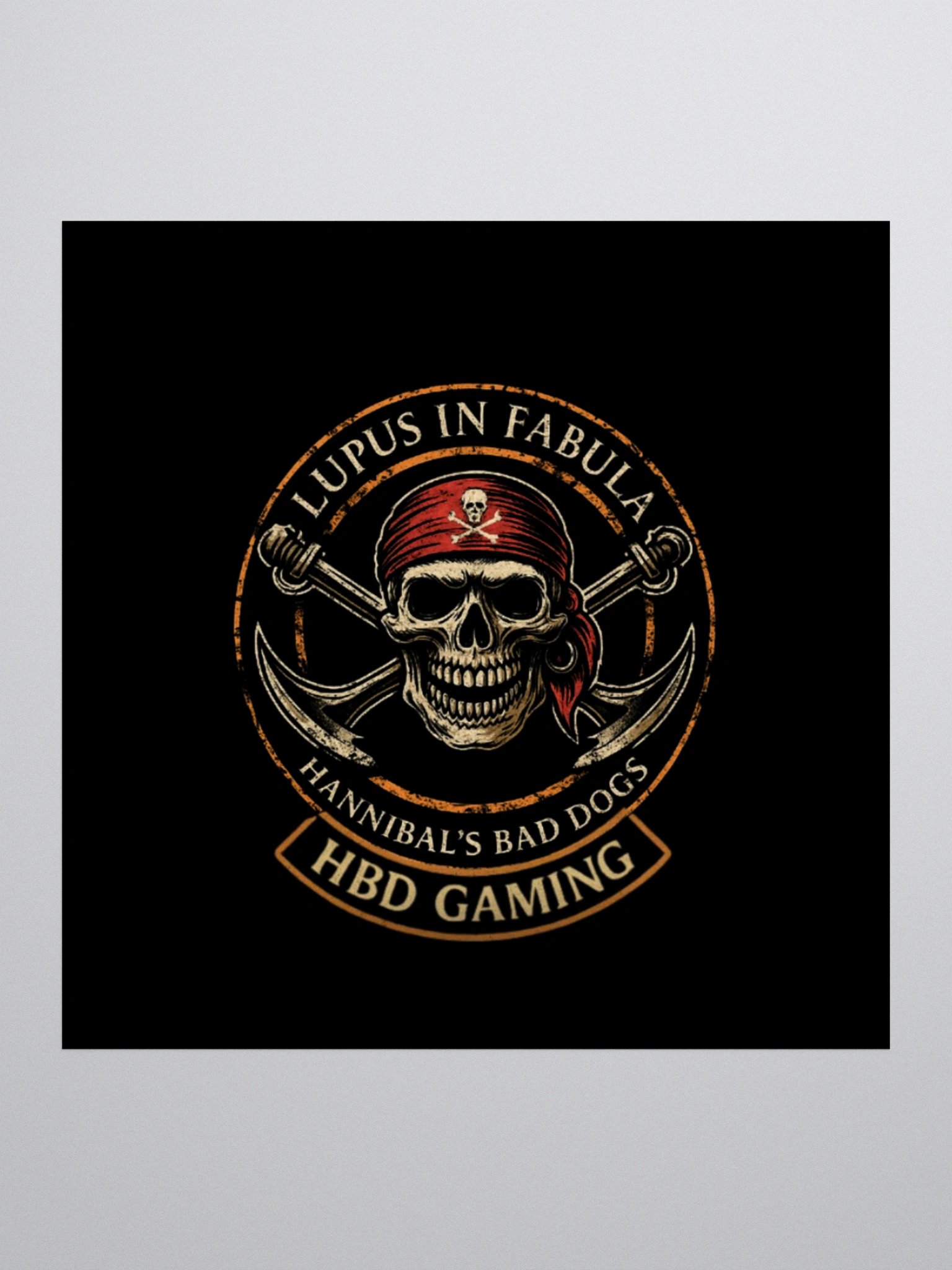 HBD Gaming Black Decal product image (1)