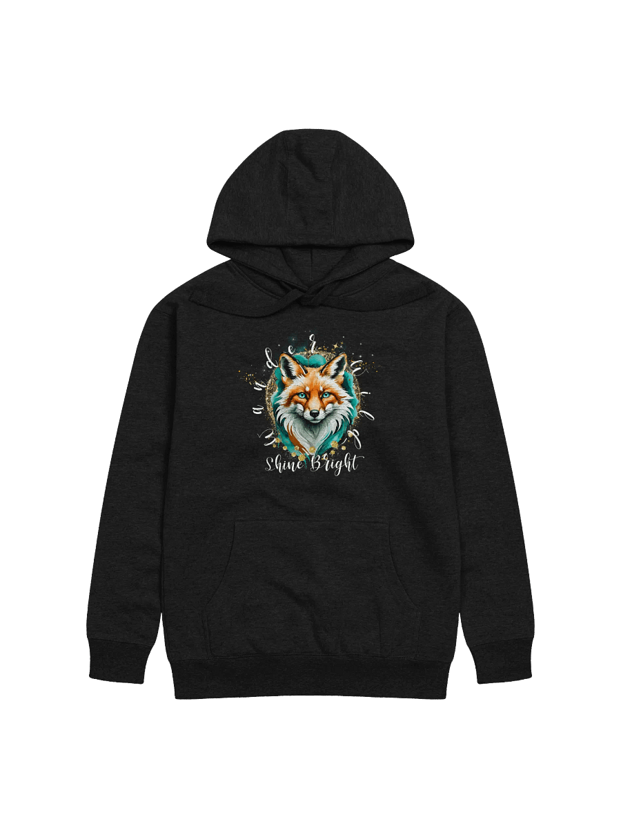 Wander Wild Shine Bright Fox Spirit Premium Hoodie product image (1)